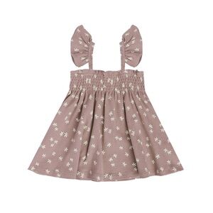 18-24M Quincy Mae smocked jersey dress with bloomers